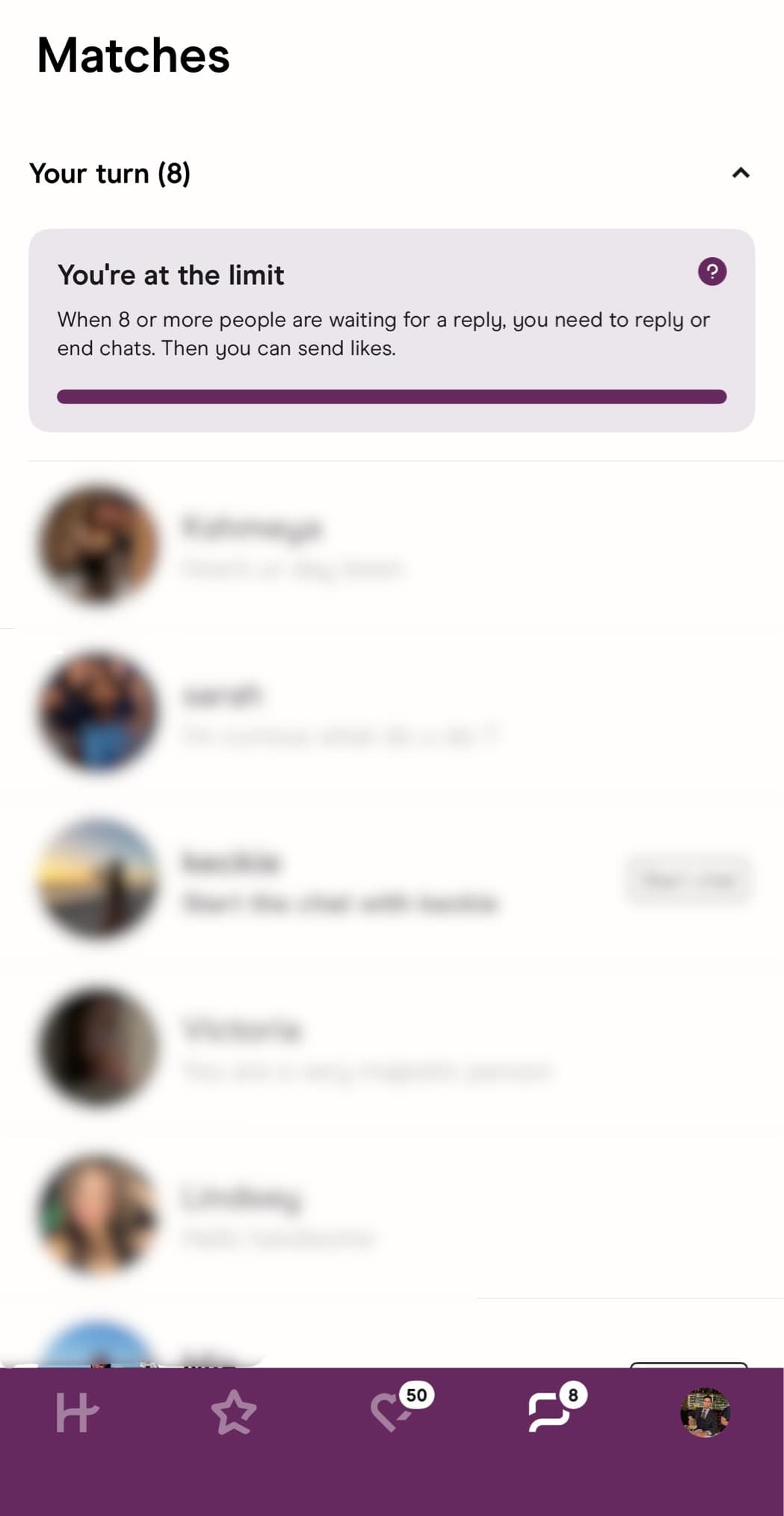 Daniel maxed out his likes